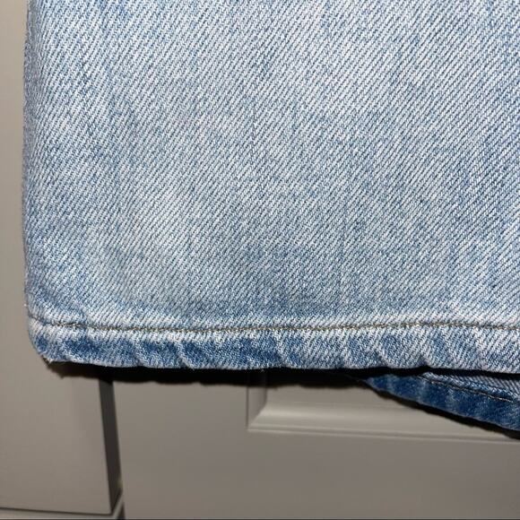 FRAME Le Mini Denim Skirt Ryde Wash 26 - Picture 7 of 9